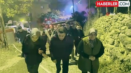 Bilecik'te Tutuşan Evde Büyük Yangın: İki Eve Sıçradı