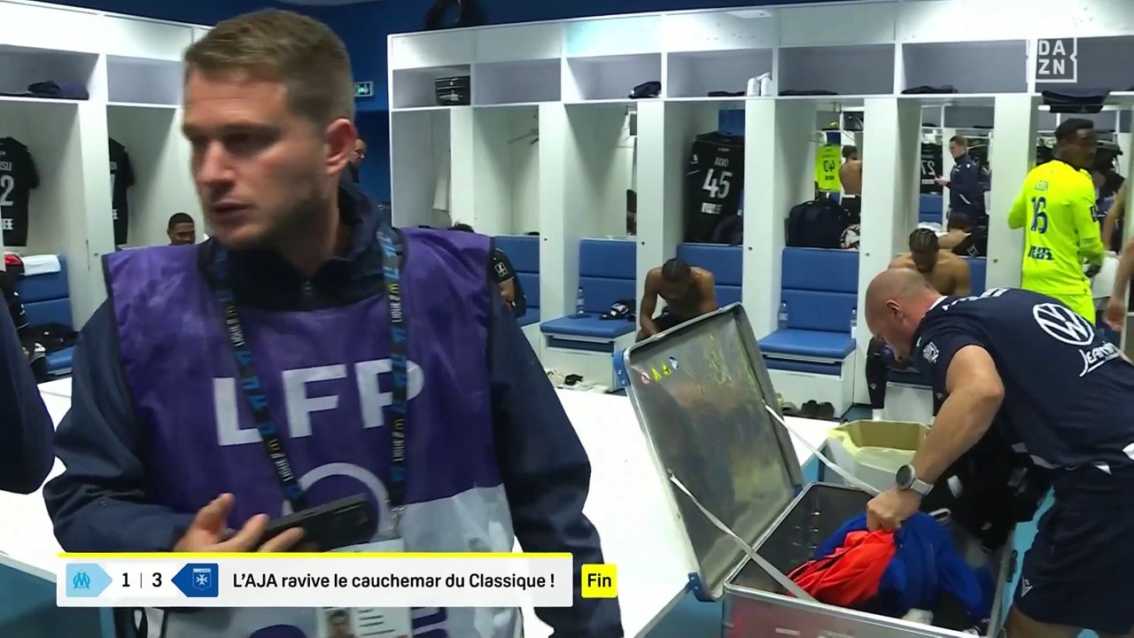 OM - AJA (après-match)
