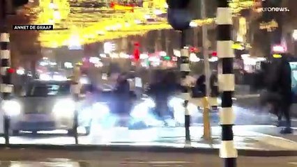 أحداث أمستردام: مقاطع تُظهر لحظة وقوع الاشتباكات بين مشجعين إسرائيليين ومناصرين للقضية الفلسطينية