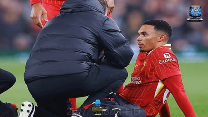 🚑 Injury Blow for Liverpool as Trent Alexander-Arnold Forced Off After 25 Minutes Against Aston Villa with Hamstring Problem! ⚽️ #TrentAlexanderArnold #LiverpoolFC #InjuryUpdate #PremierLeague #LFC