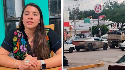 Citlali Téllez, Diputada de Morena en Chilpancingo, asegura que la Cybertruck de Tesla no es suya: "Es de un amigo"