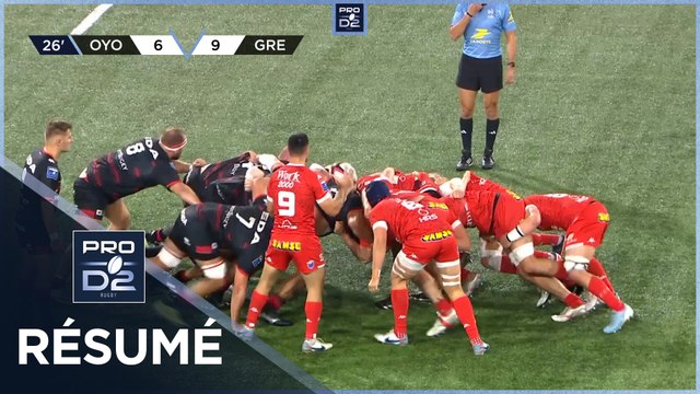 PRO D2 Saison 2024-2025 J10 - Résumé Oyonnax Rugby - FC Grenoble Rugby