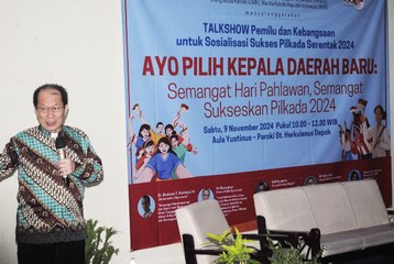 Talkshow Pilkada Serentak & Hari Pahlawan: Romo Agustinus Surianto Himawan