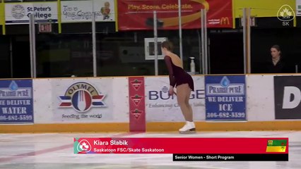 Senior Women SP - 2025 Skate Saskatchewan Sectionals