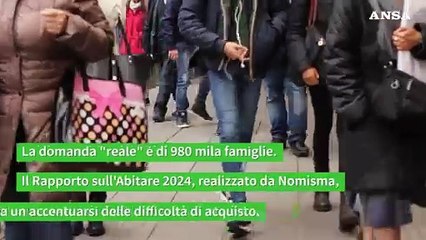 Comprare casa sempre piu' miraggio, 2 su 3 rinunciano