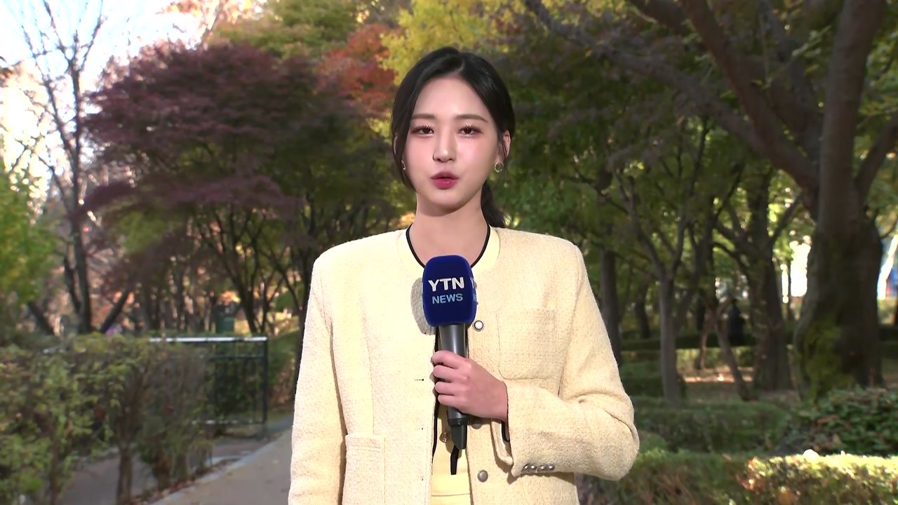 [날씨] 휴일, 온화한 가을 날씨...단풍 가득한 도심 공원 / YTN