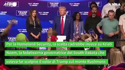 I "falchi" Rubio e Waltz nel futuro governo Trump
