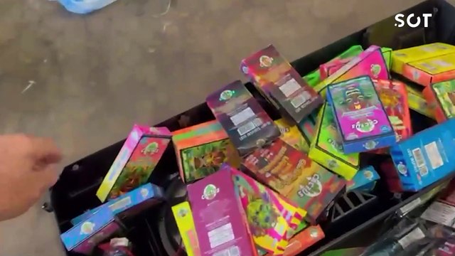 Receita Federal apreende mercadorias, cigarros eletrônicos e droga em veículo fiscalizado na BR 277