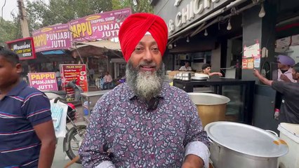 अमृतसर का फेमस मटन खरोड़ा BULK MAKING OF MUTTON KHARODE _ PAYA @ BUBBY FISH & CHICKEN _ STREET FOOD