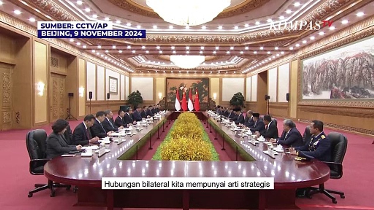 Xi Jinping: China Siap BekerjaSama dengan Pemerintahan Prabowo Subianto