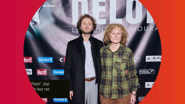 Jean Gabin : Rare apparition de sa fille Florence et de son petit-fils Hugo, qui ont ses traits et ses magnifiques yeux bleus