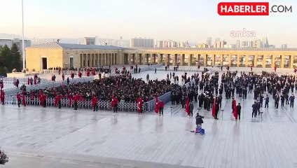 Cumhurbaşkanı Erdoğan, Anıtkabir'de 10 Kasım Törenine Katıldı
