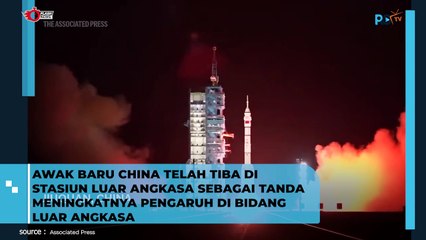 Awak Baru China Tiba di Stasiun Luar Angkasa, Tanda Meningkatnya Pengaruh di Bidang Luar Angkasa