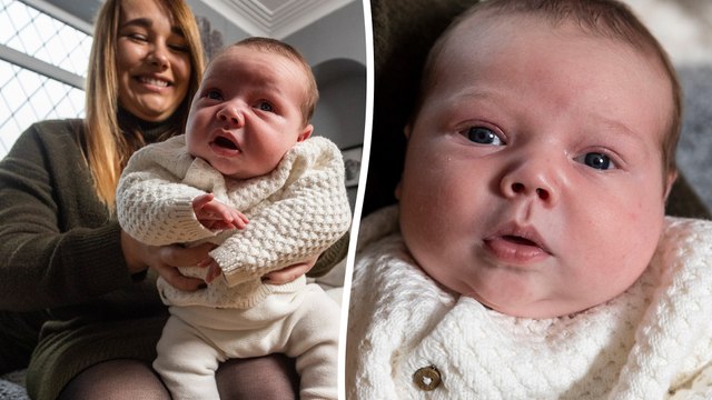 Mum gives birth to baby weighing over 11 pounds