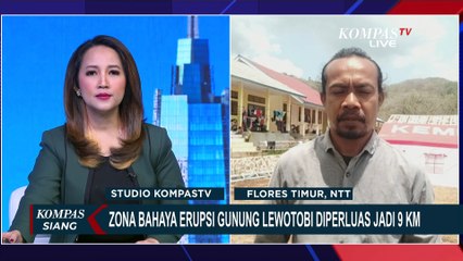 Imbas Hujan Pasir Gunung Lewotobi, BNPB Akan Pindahkan 3.000 Pengungsi di Desa Kanada