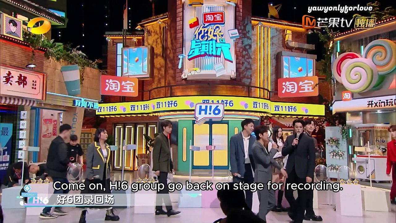 (Eng Sub) 231120 Behind The Scene Hello Saturda...