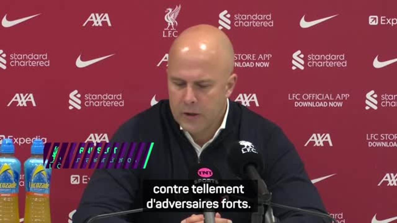 Liverpool - Slot : "J'espère que nous aurons beaucoup de semaines de ce type à l'avenir"