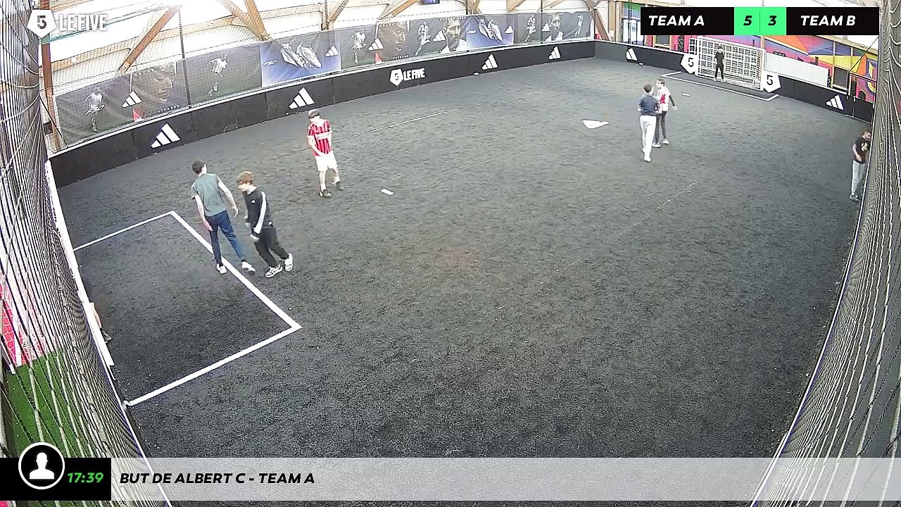 But de Albert C - Team A
