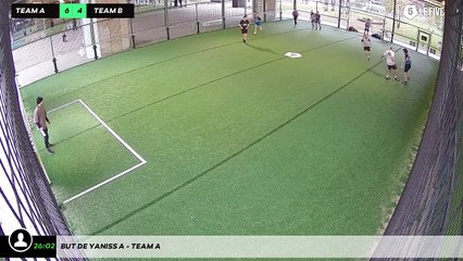 But de Yaniss A - Team A