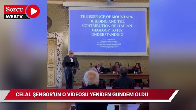 Celal Şengör’ İtalyanlara Atatürk için saygı duruşu yaptırdı: O video yeniden gündem oldı