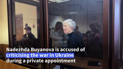 Russian prosecutors demand six-year sentence for medic accused of criticising Ukraine campaign