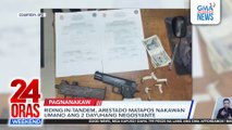 Riding-in-tandem, arestado matapos nakawan umano ang 2 dayuhang negosyante | 24 Oras Weekend