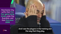 Guardiola insists Man City’s era must end following fourth consecutive defeat