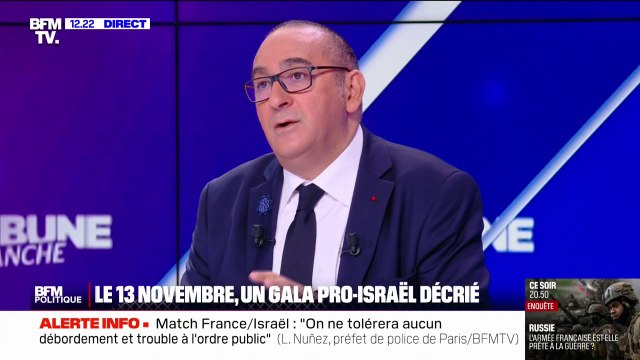 Gala pro-Israël: Je n'interdirai pas cette manifestation , Laurent Nuñez, préfet de police de Paris