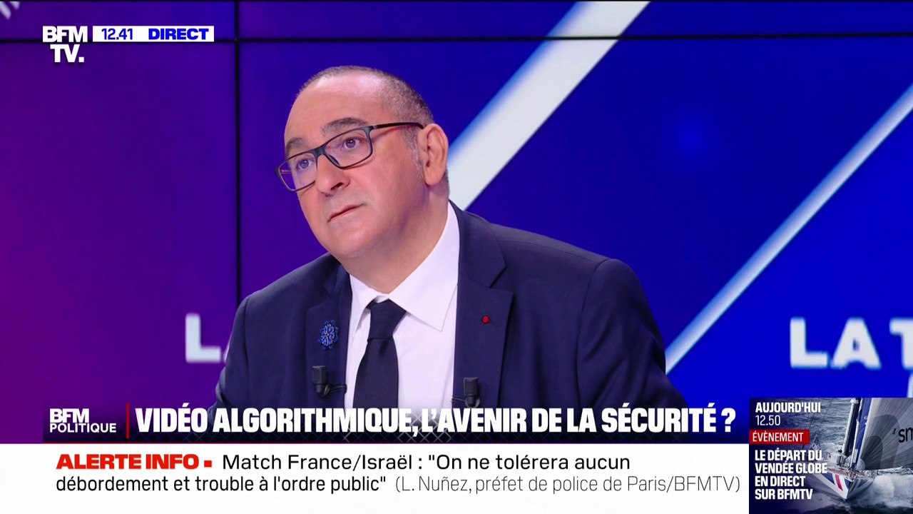 Surveillance par vidéo algorithmique: Laurent Nuñez favorable à la reconduction de l'expérimentation
