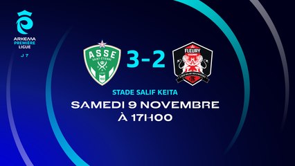 J7 : Saint-Etienne – Fleury (3-2), le résumé