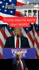 Not starting wars = Good thing!