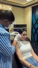 Flat Piercing at Piercing Zone by Dr. Vikas #dubai #flatpiercing #conchpiercing #bellypiercing