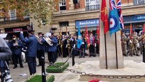 Remembrance Sunday service in Peterborough