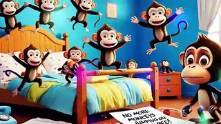 five little monkeys || Five Little Monkeys Are Jumping Crazy! || ABC song || Baby Shark || Wheels on the bus