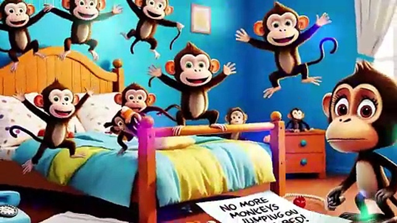five little monkeys || Five Little Monkeys Are Jumping Crazy! || ABC song || Baby Shark || Wheels on the bus