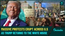 VIDEO| Anti-Trump Protests Rock U.S Cities, Protesters Fill the Streets: Women Demand ‘Liberty Now!’