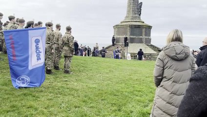 The Last Post played in Aberystwyth during Remembrance Sunday