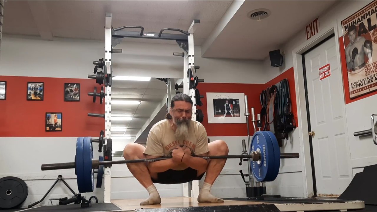 Zercher Pullover 235lb!