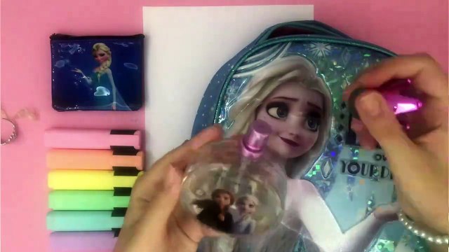 Elsa Çizimini Öğren - Kolay Renkli Çizim Eğitimi - Frozen Çizimi Nasıl Yapılır