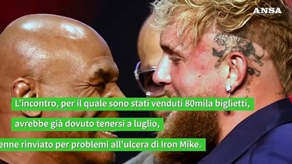 Mike Tyson torna sul ring, sfida allo youtuber Jake Paul