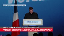 Jordan Bardella : «Nous demandons que les allocations familiales soient réservées aux familles françaises»