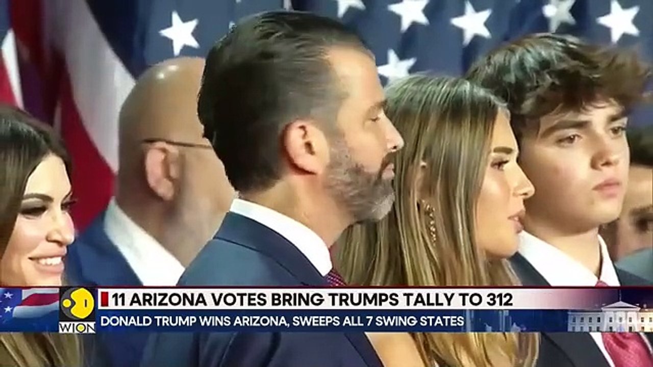 US Election 2024: Donald Trump Wins Arizona, Sweeps All 7 Swing States | World News | WION