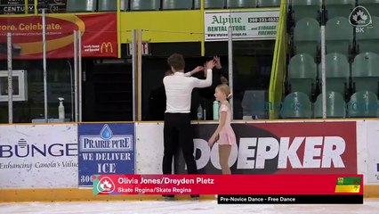Pre Novice Pair FP - 2025 Skate Saskatchewan Sectionals