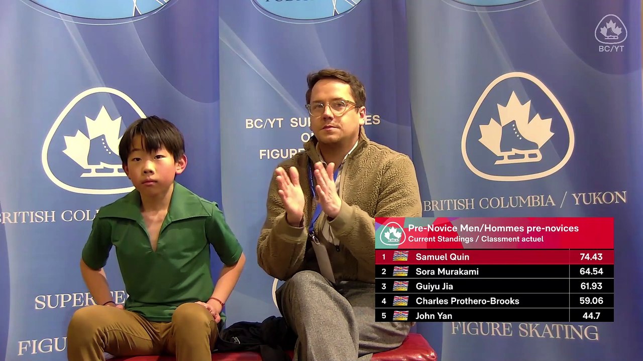 Pre Novice Men Free Program - 2025 Skate Canada BC/YT Super Series Sectionals - Meeker Arena