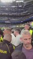 Pelea en el Bernabéu entre aficionados por la camiseta de Brahim