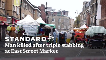 Man Killed After Triple Stabbing At East Street Market