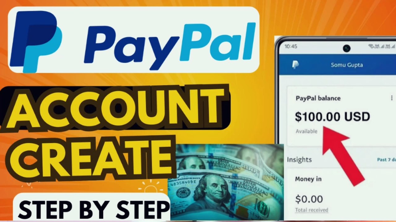 How to create paypal account | paypal account kaise banaye 2025 ...