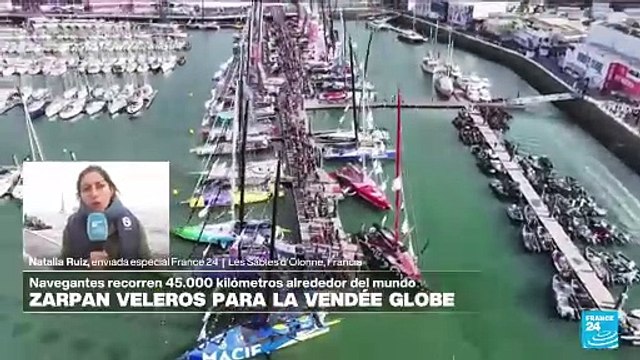 Informe desde Les Sables-d'Olonne: comienza la décima edición de la regata Vendée Globe