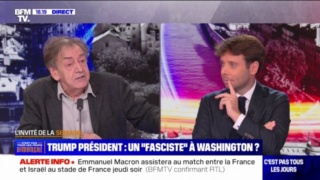 Alain Finkielkraut: Je ne me reconnais pas du tout dans cet enthousiasme de la droite vis-à-vis de l'élection de Donald Trump