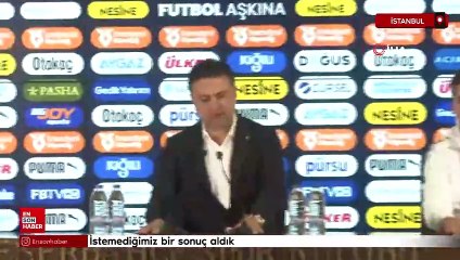 Bülent Uygun: İstemediğimiz bir sonuç aldık